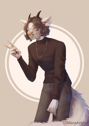 Rendered halfbody (commission)