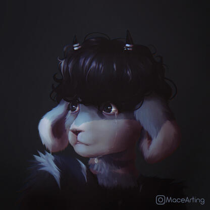 Rendered bust (commission)